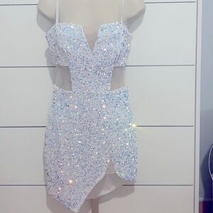 Night Sequin Mini Dress